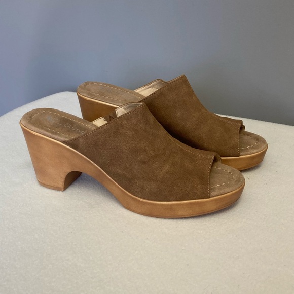 Brown/Tan Summer Platform Sandals - Picture 11 of 12